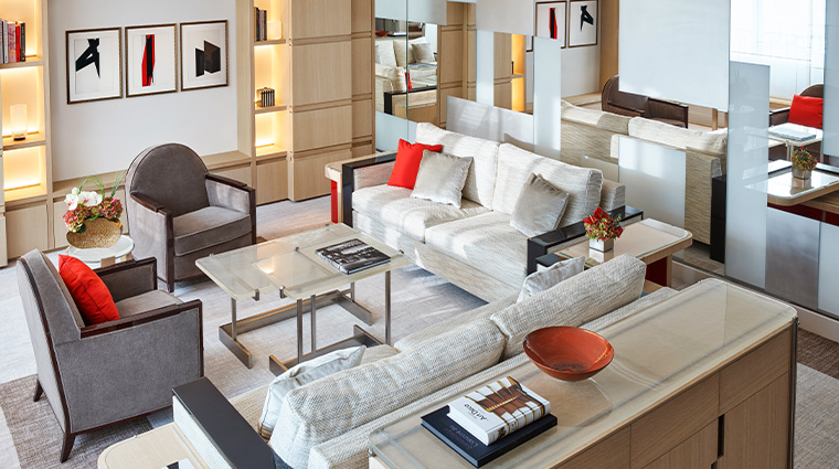  hotel plaza athenee paris new dulplex suite living room